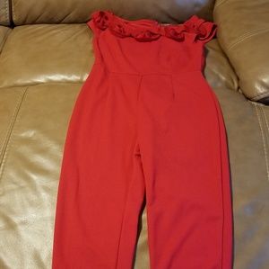 Red Junior Jumpsuit size S